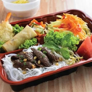 Bento Box B with Rice Vermicelli